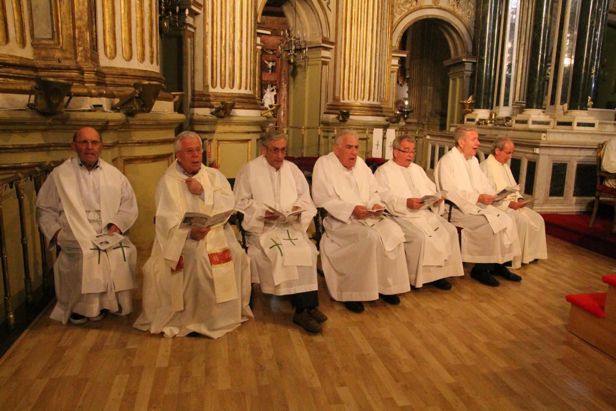 Eucaristía en la Catedral de Málaga con la participación de miembros de la HOAC de toda Andalucía