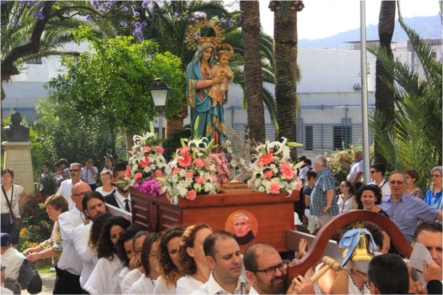 Procesión de Nuestra Señora del Sagrado Corazón de Jesús