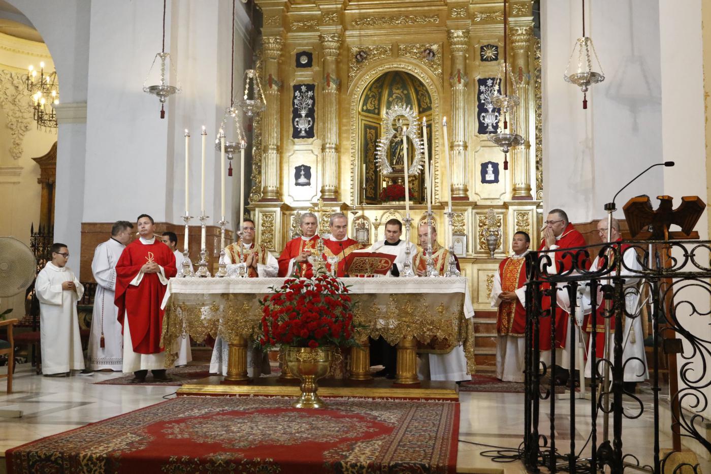 Don Jesús Catalá, en la Misa estacional durante su Visita Pastoral a Campillos
