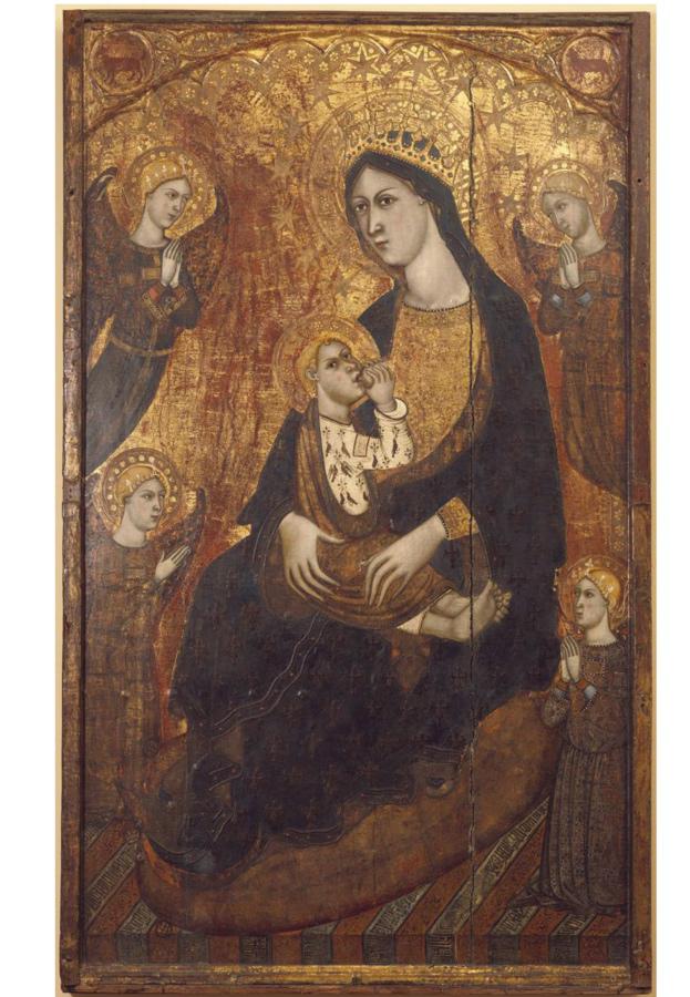 "Virgen de la leche" de Llorenç Saragossa expuesta en ArsMálaga Palacio Episcopal