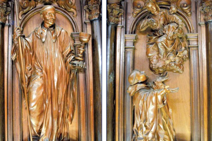 San Benito y san Bernardo