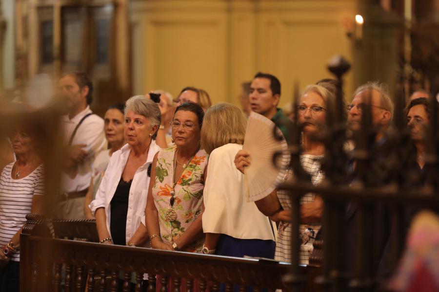 Novena a la patrona de Málaga 2017. FOTO: S. FENOSA