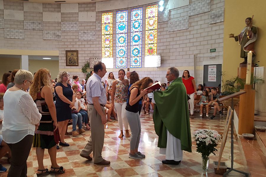 Envío de catequistas en la parroquia de San Fernando