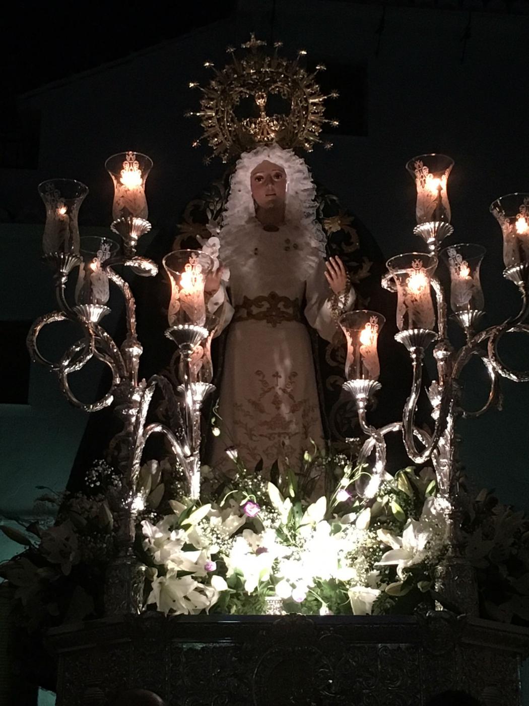  Rosario de la aurora por las calles de Frigiliana