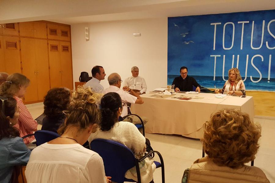 San Manuel González en la parroquia del Calvario de Marbella