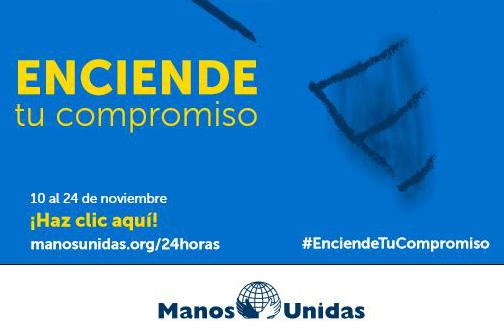 Manos Unidas nos invita a mover el mundo en 24 horas