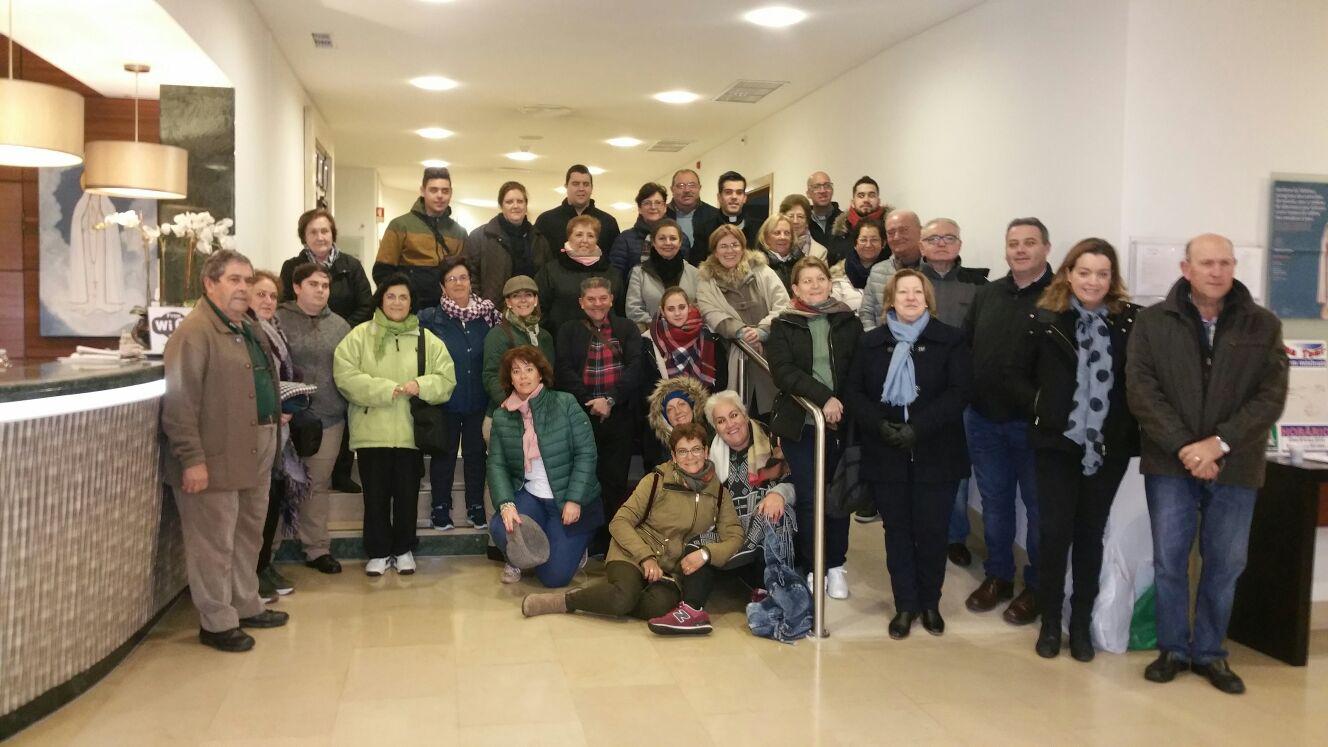 Peregrinación de Fátima de las parroquias de Algarrobo, Sayalonga, Álora y algunos fieles de Estepona