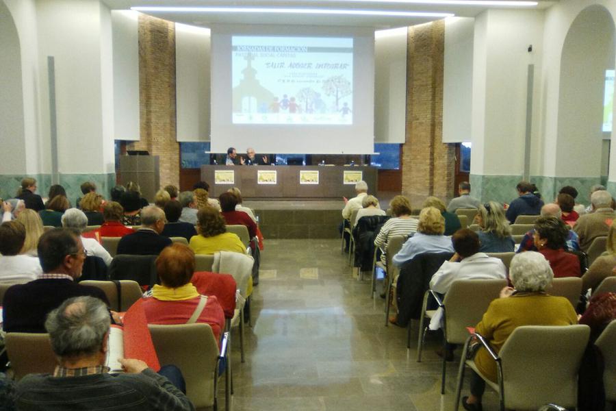 Jornadas de Formación "Salir, acoger, integrar", organizadas por la Vicaría para la Acción Caritativa y Social, las delegaciones de Migraciones, Penitenciaria, Pastoral de la Salud, CONFER, Manos Unidas y Cáritas Diocesana de Málaga // I. MARTOS