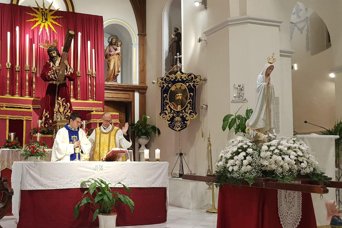 La Virgen de Fátima llega a la localidad de Algarrobo