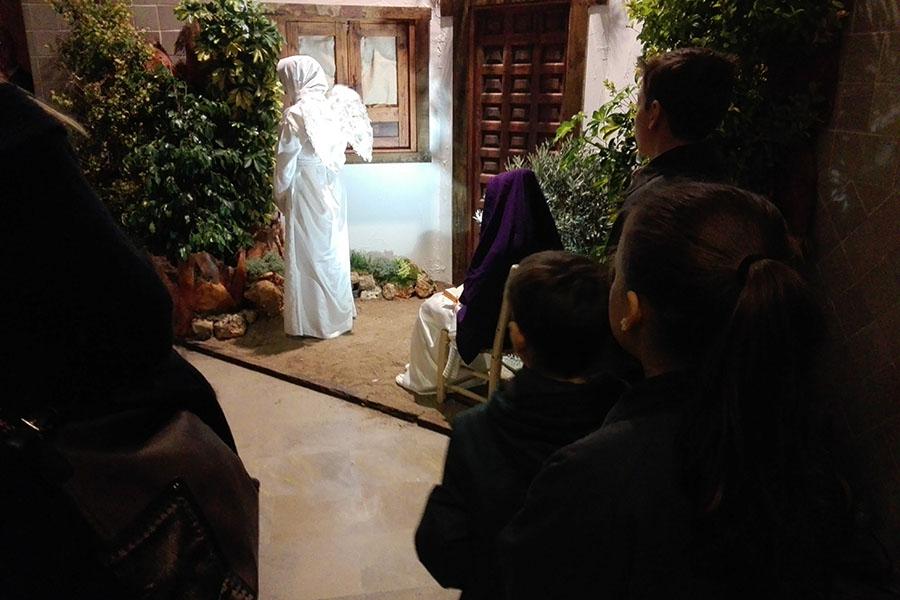 Escena del Belén Viviente Diocesano. A. MORENO