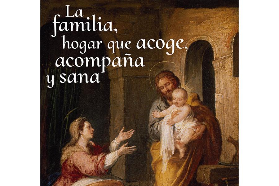 Detalle del cartel del Día de la Sagrada Familia