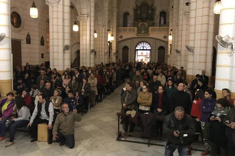 Luz de la Paz de Belén en Melilla // C. RUBIALES