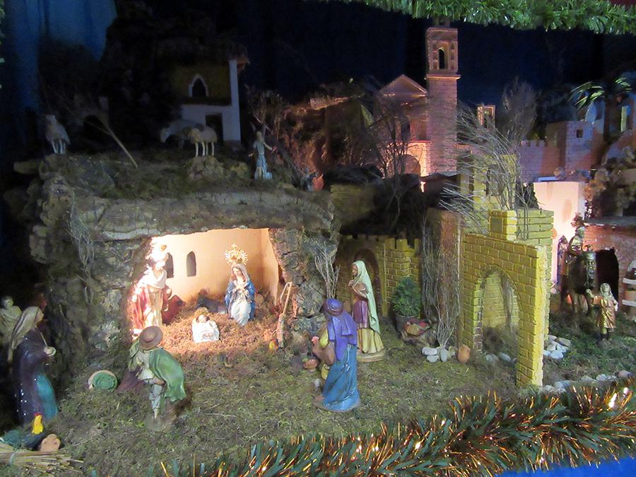 Belén de la parroquia de Santa Ana y San Joaquín (Málaga)