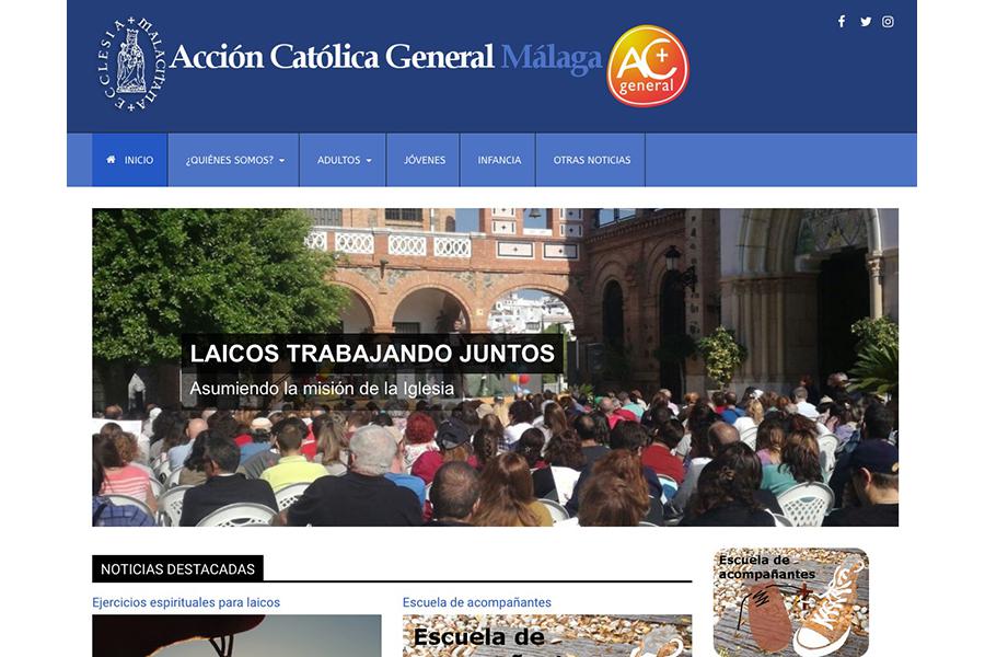Acción Católica General Málaga estrena web