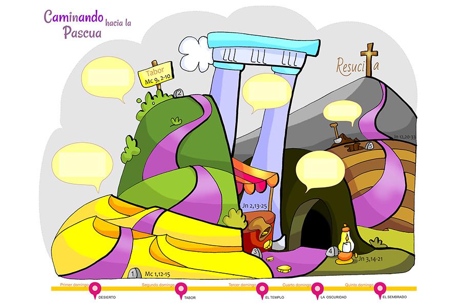 Dibujos de Fano para la Cuaresma 2018