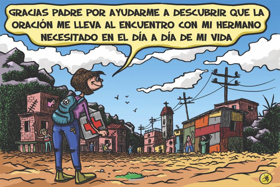 Javiñetas y la oración