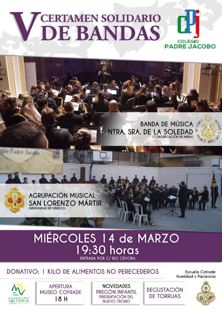 Cartel de la Semana Cofrade del colegio Padre Jacobo