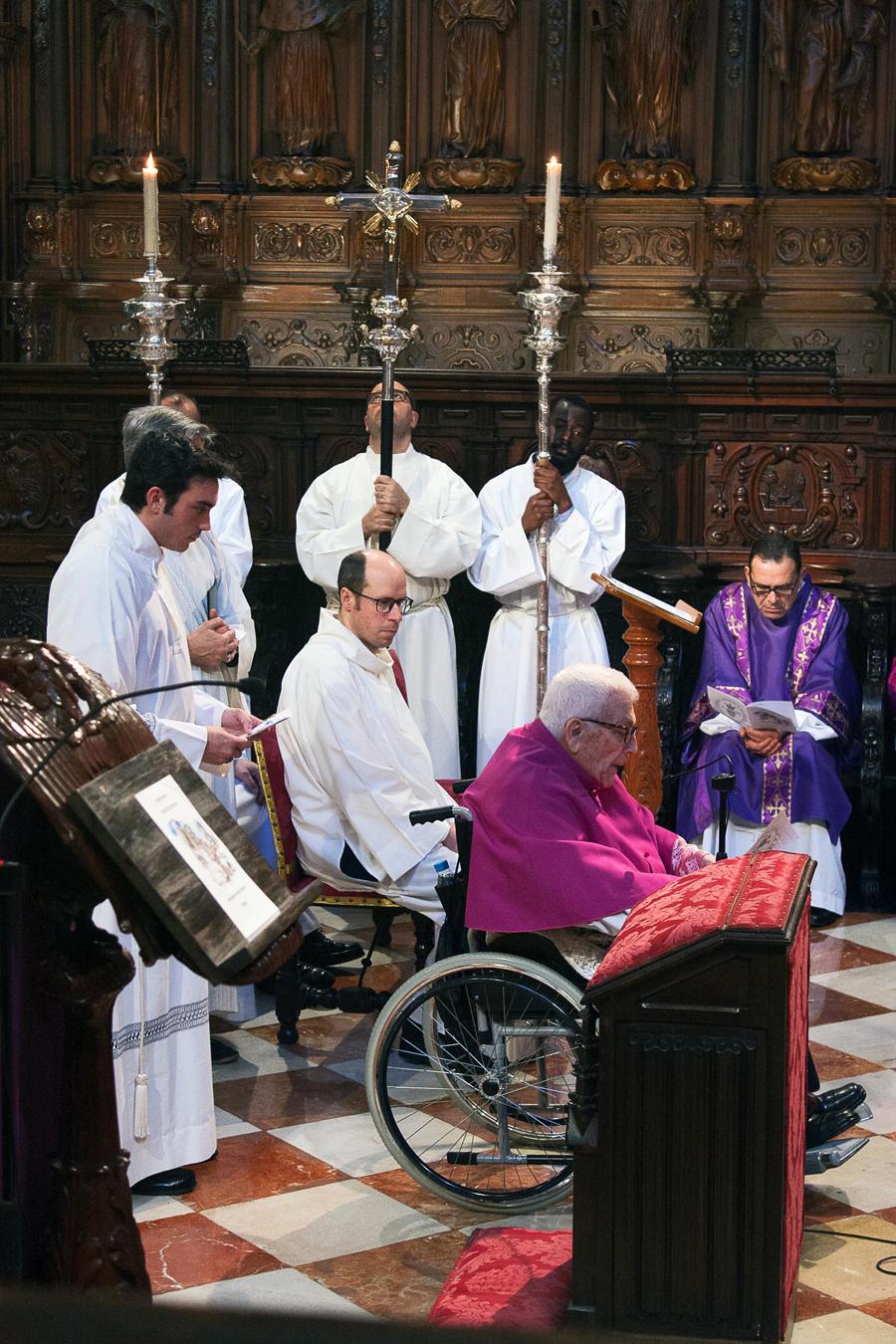 Cabildo del Perdón. Miércoles Santo en la Catedral de Málaga // M. ZAMORA