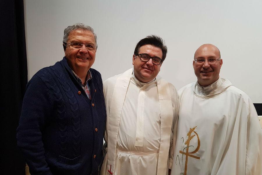  José María Galacho junto a Raúl Tinajero y Andrés Merino  // I MARTOS