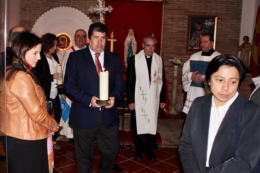 Visita Pastoral del Obispo de Málaga, Jesús Catalá, a la parroquia del Santo Ángel // A. SERRANO