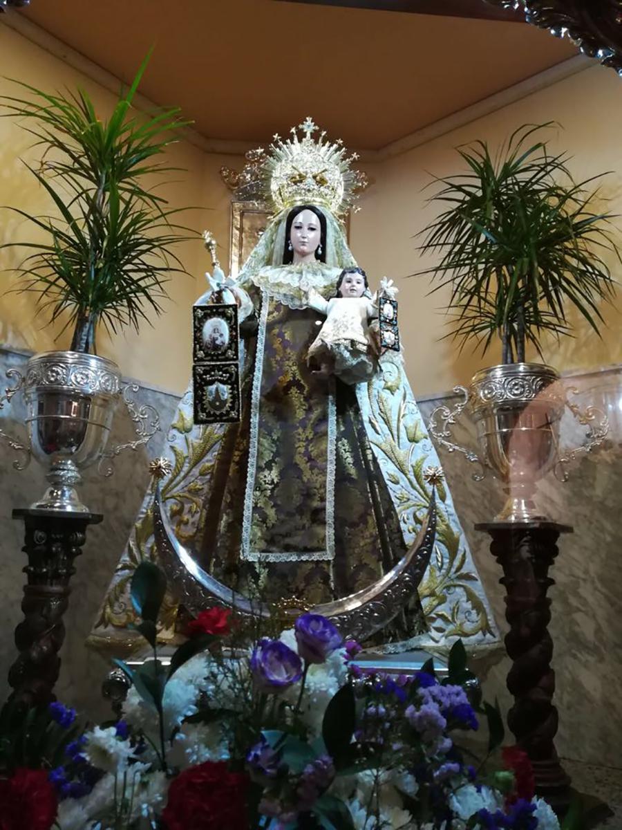 Virgen del Carmen de Los Boliches // S. GALÁN