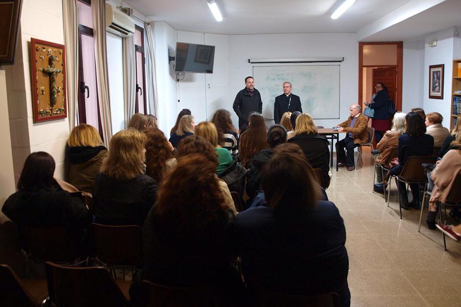 Visita Pastoral del Obispo de Málaga, Jesús Catalá, a la parroquia de El Salvador
