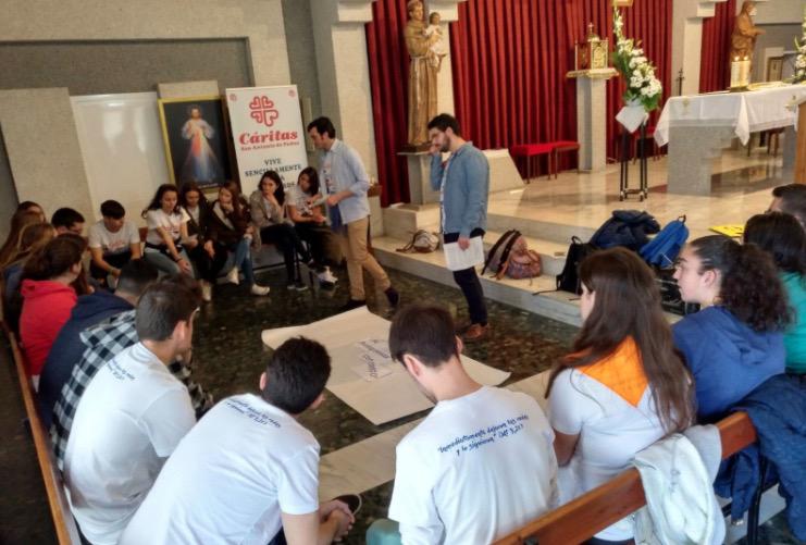Uno de los talleres del Encuentro Diocesano de Juventud EDJ2018 
