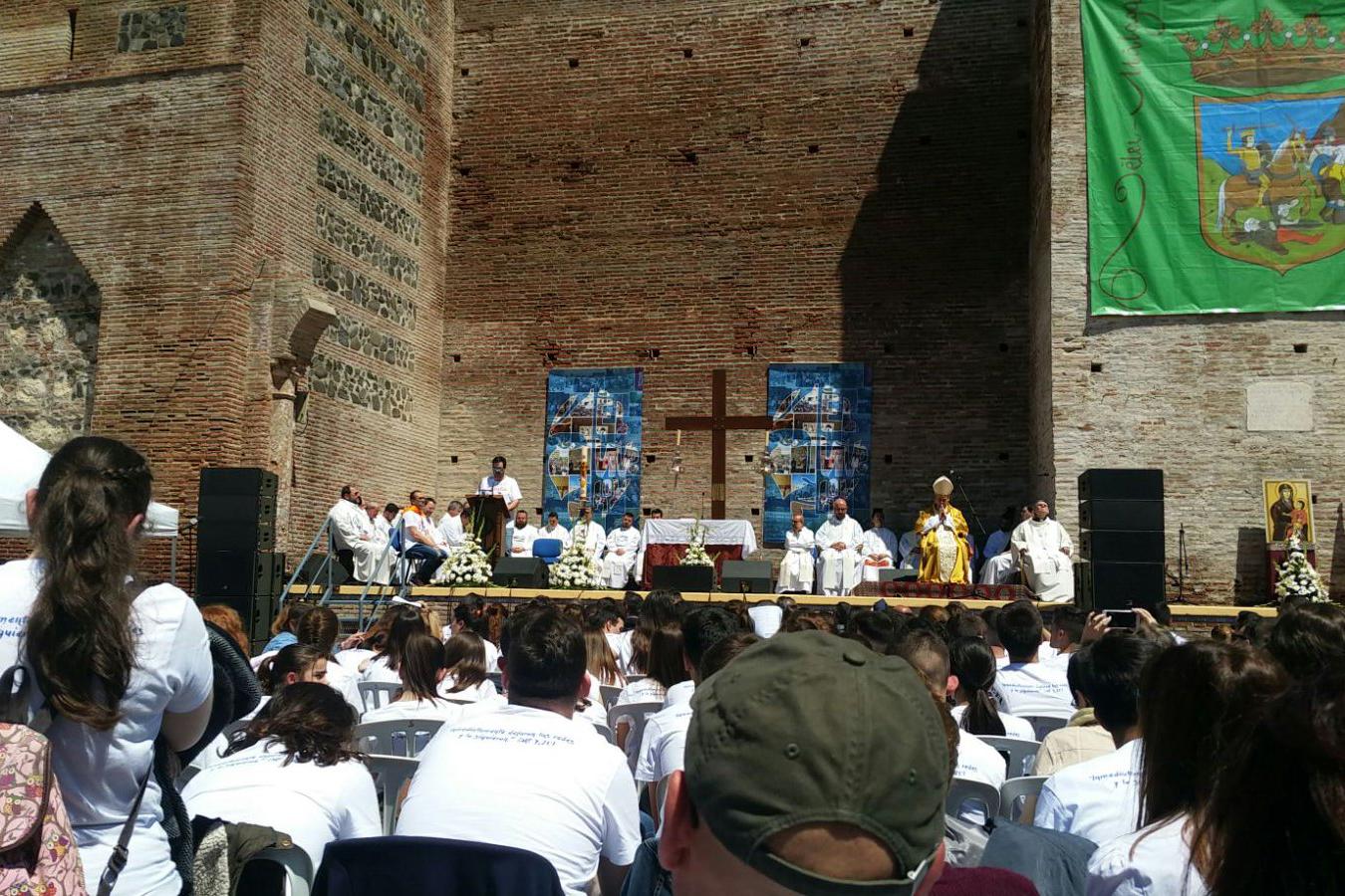 Vélez-Málaga acogió a casi 1.000 jóvenes católicos