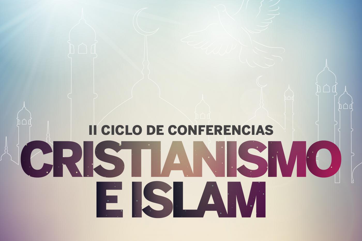 Detalle del cartel anunciador del ciclo "Cristianismo e Islam"