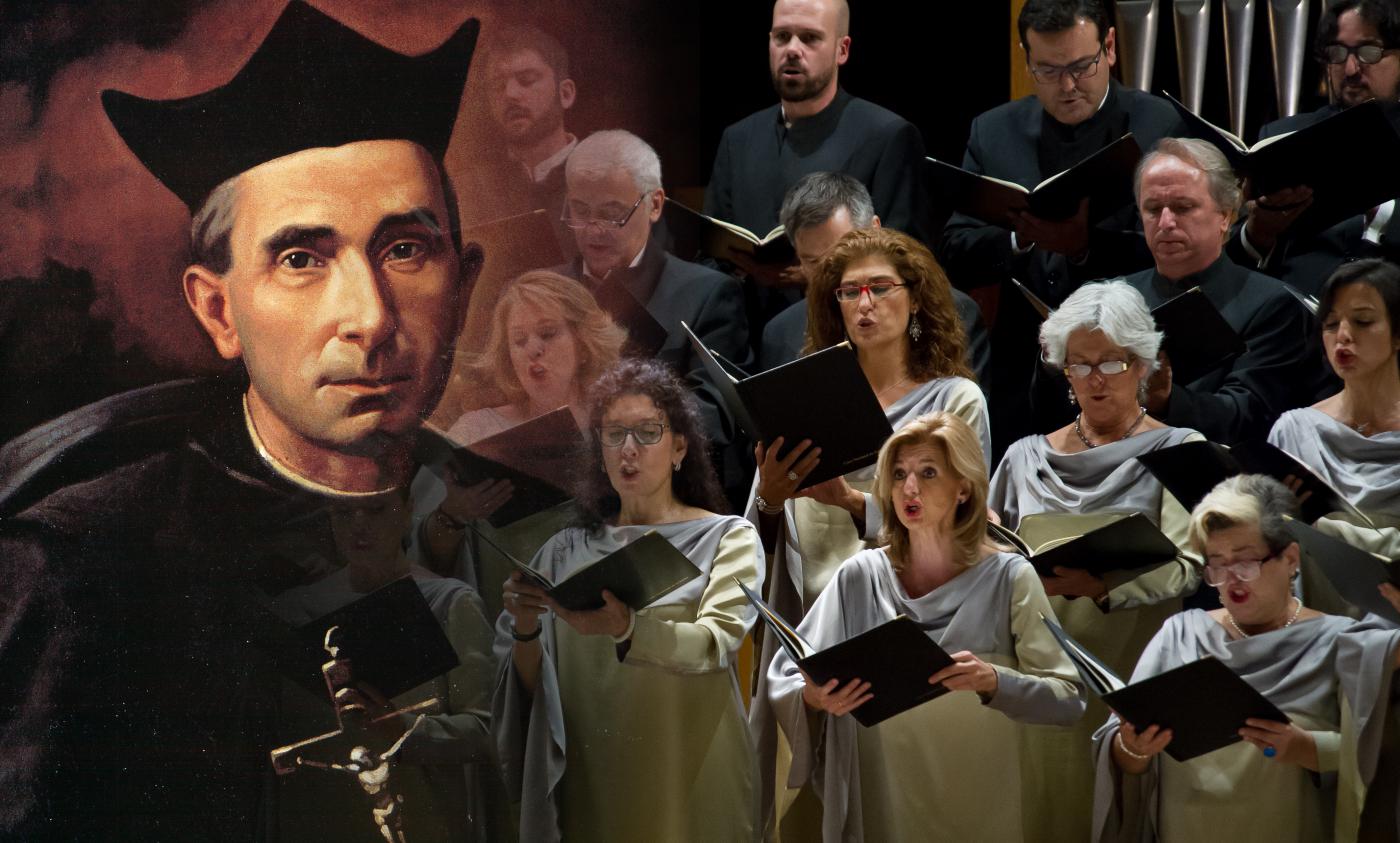 Coralistas para la beatificación del Padre Arnaiz