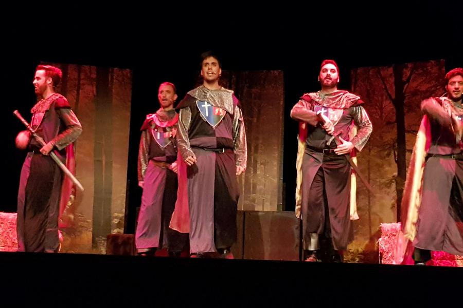 Estreno de "Asís, el musical" en Málaga // A. AGUILERA