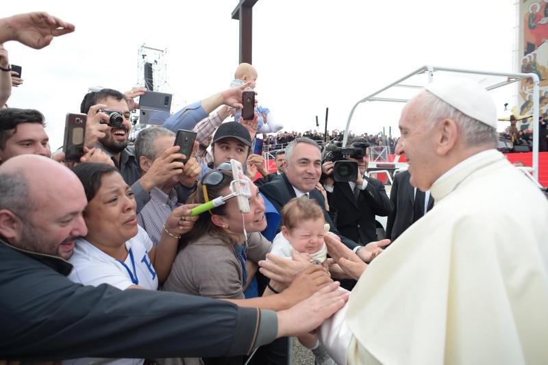 Celebración de los 50 años del Camino Neocatecumenal en Roma en la que han participado 450 malagueños