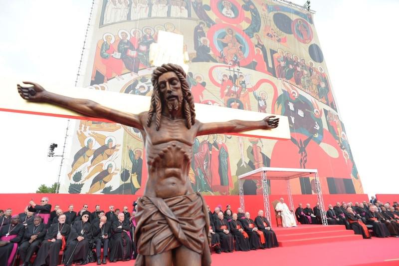 Celebración de los 50 años del Camino Neocatecumenal en Roma en la que han participado 450 malagueños