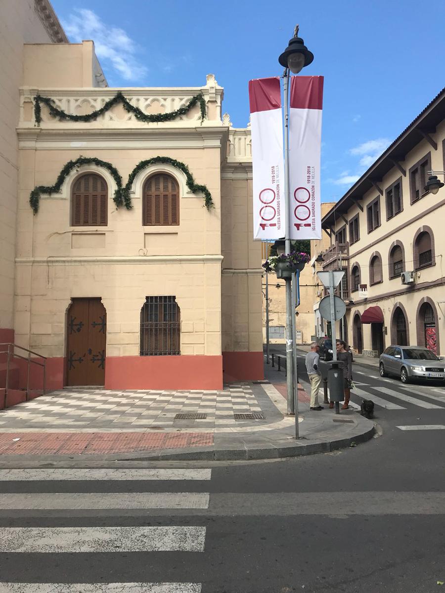 El Sagrado Corazón de Jesús de Melilla cumple 100 años