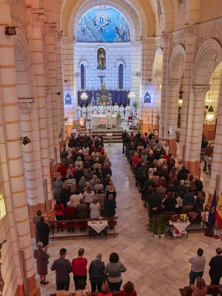 Celebración del Centenario de la parroquia Sagrado Corazón de Jesús, en Melilla 