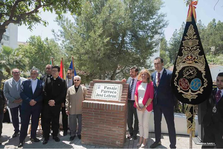 Marbella inaugura el "Pasaje Párroco José Lebrón"