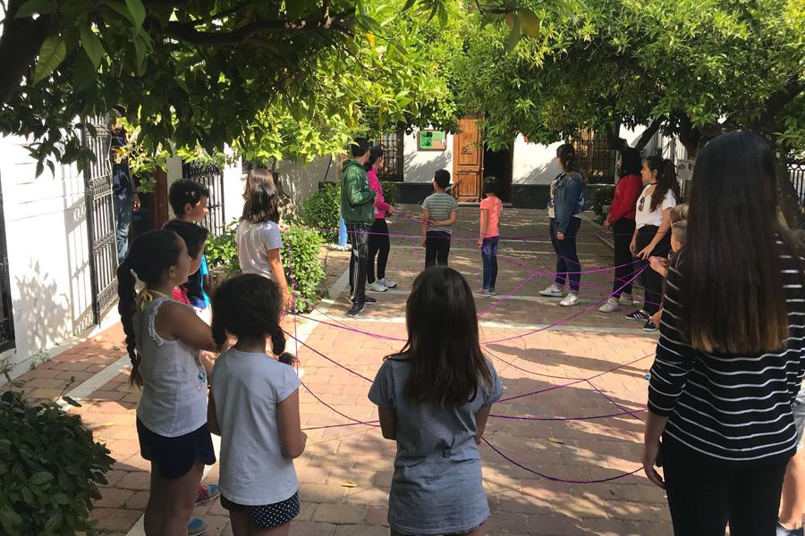 Los niños de Coín se preparan para la Comunión con una convivencia en el campo