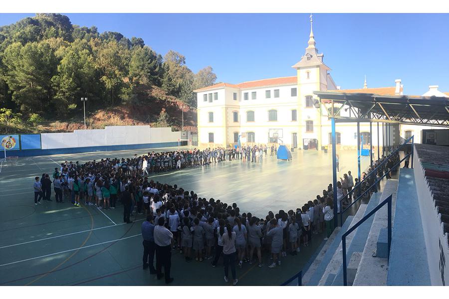 El Colegio Sagrada Familia El Monte FESD celebra la semana de santo Domingo de Guzmán // E. TENZA