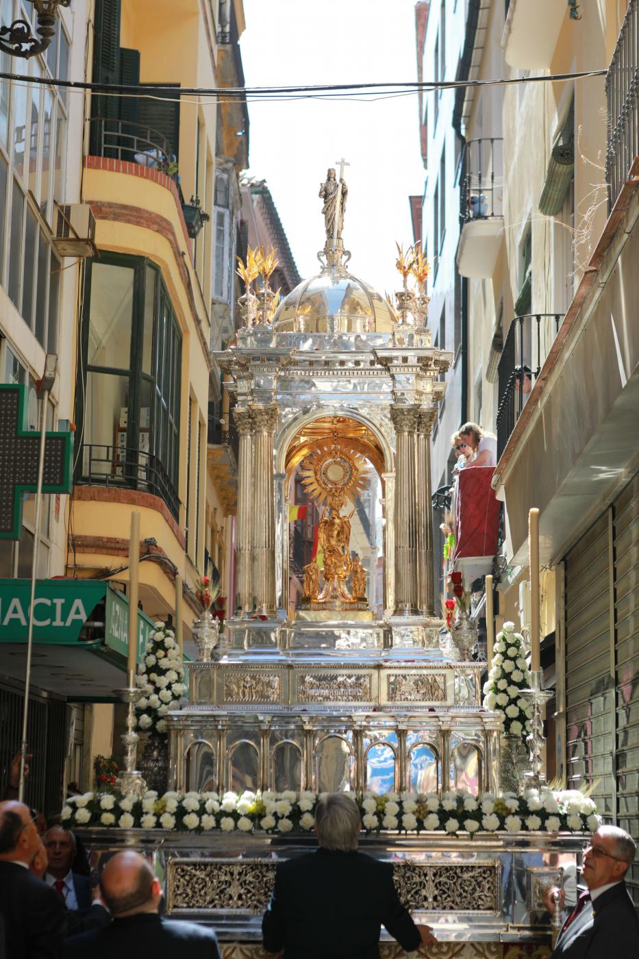 Durante la procesión del Corpus Christi // S. FENOSA