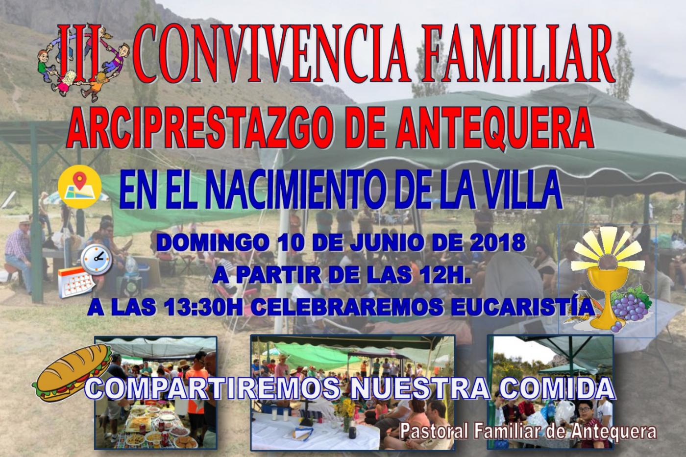 III Convivencia Familiar en el arciprestazgo de Antequera
