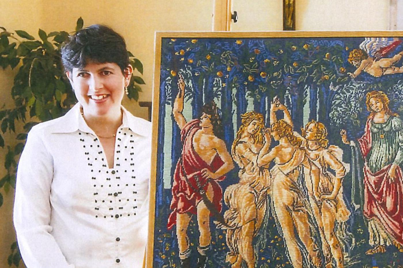 Exposición Petite Point "El hilo hecho arte"