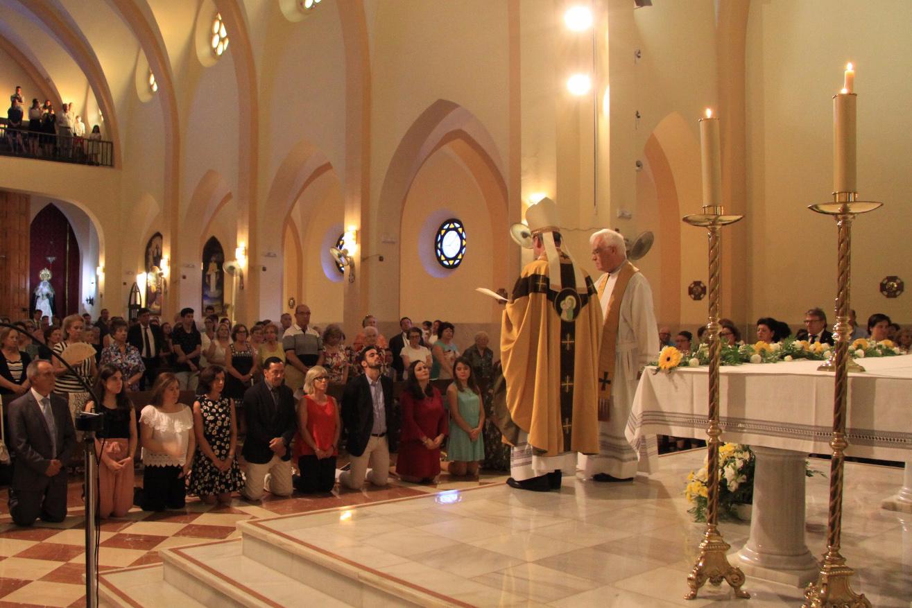 El Obispo acude a la parroquia de San Patricio en Visita Pastoral