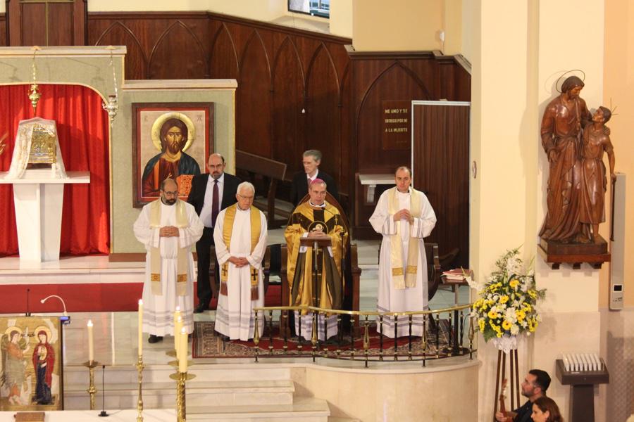 Misa Estacional en la Visita Pastoral a San Patricio. FOTO: A. FERNÁNDEZ