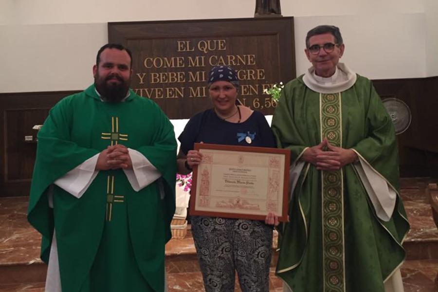 Medalla Pro Ecclesia Malacitana en Ardales