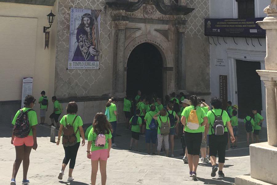 Campamento de verano de los grupos de niños y jóvenes de las parroquias Santa Rosalía, San Pedro de Alcántara y Álora // A. GARCÍA