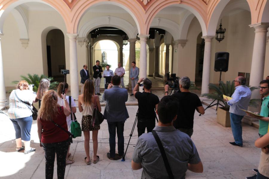 Presentación de «Buiza, maestro escultor», en ArsMálaga Palacio Episcopal // S. FENOSA