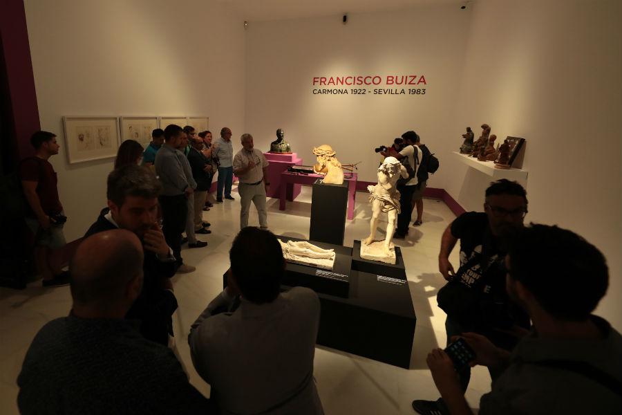 Presentación de «Buiza, maestro escultor», en ArsMálaga Palacio Episcopal // S. FENOSA