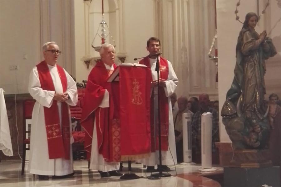 Parroquias de Málaga celebran al apóstol Santiago
