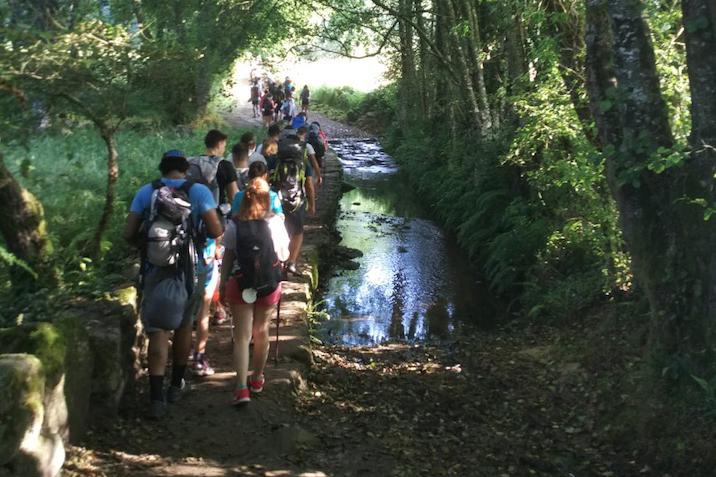 Los jóvenes de Torremolinos peregrinan a Santiago de Compostela