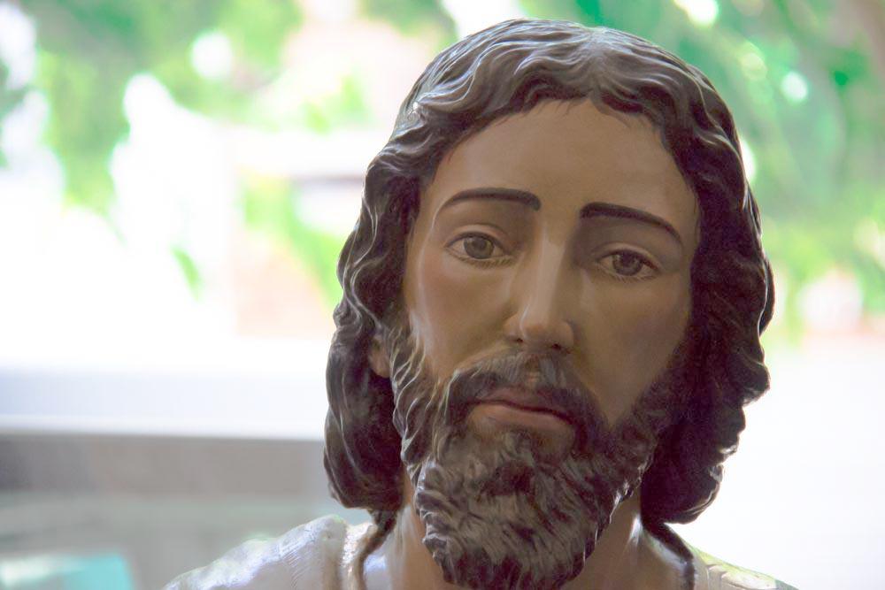 Ceremonia de restitución al culto de la parroquia de San Bartolomé, patrón de Sierra de Yeguas